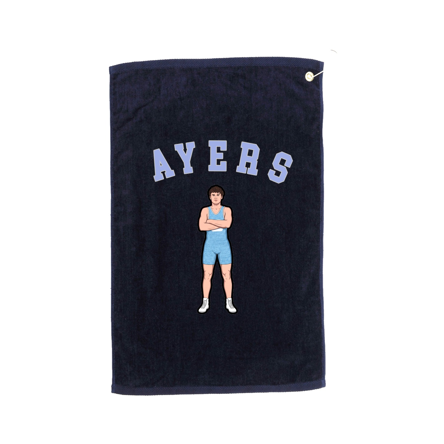 Golf Towel — Shirsey Arch in Navy