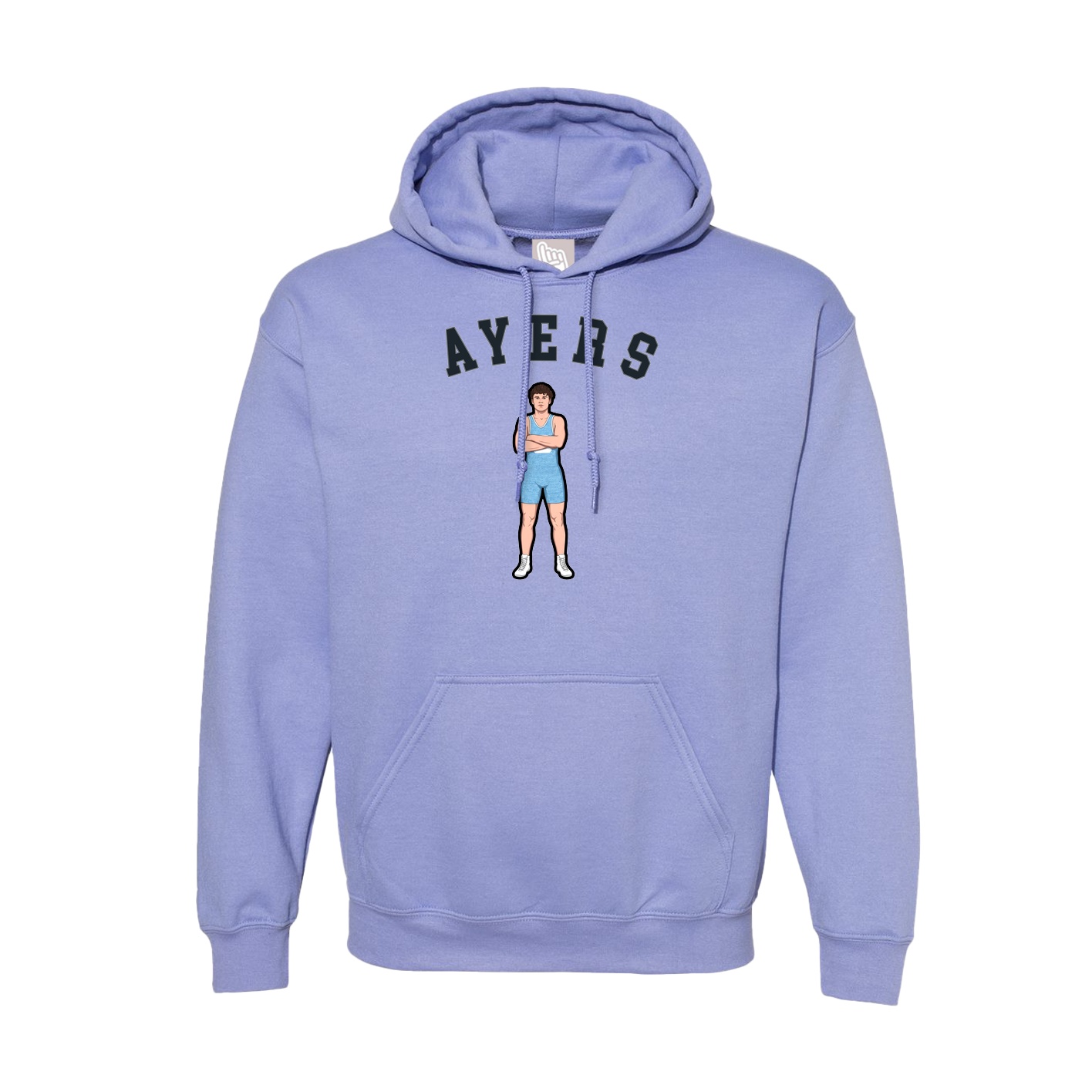 Hoodie — Shirsey Arch in Purple