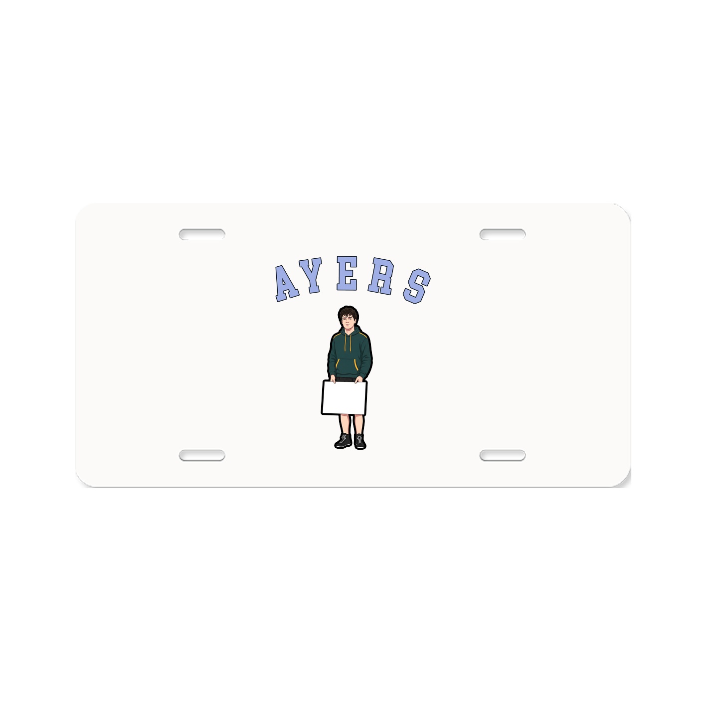 License Plate — Shirsey Arch in Classic