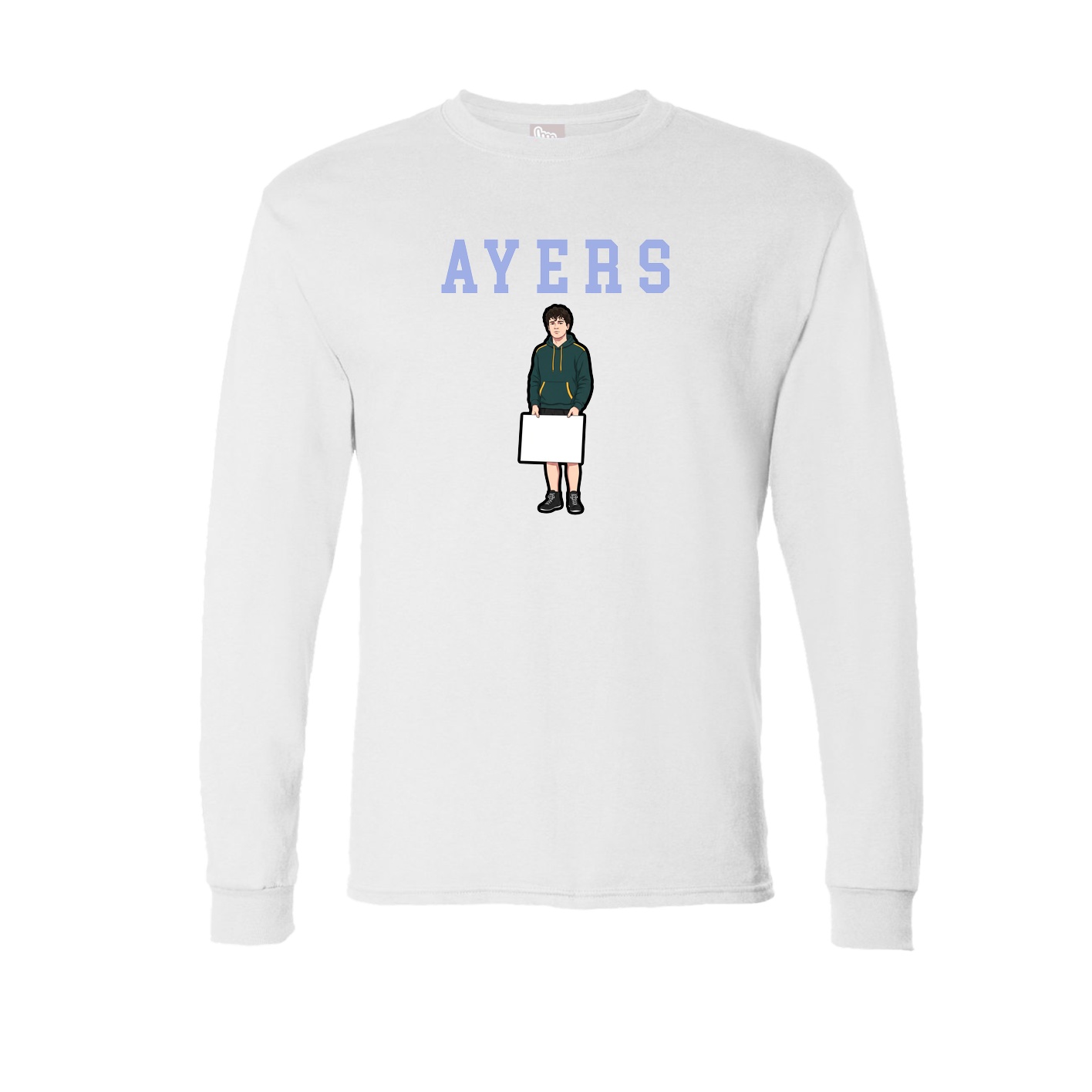 Long Sleeve Tee — Shirsey in White
