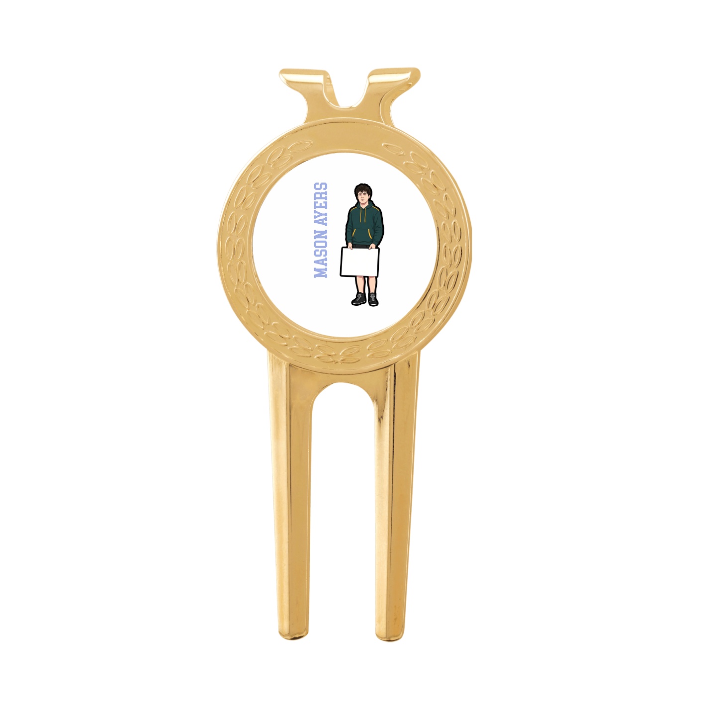 Divot Tool with Ball Marker — Name Vertical in Classic