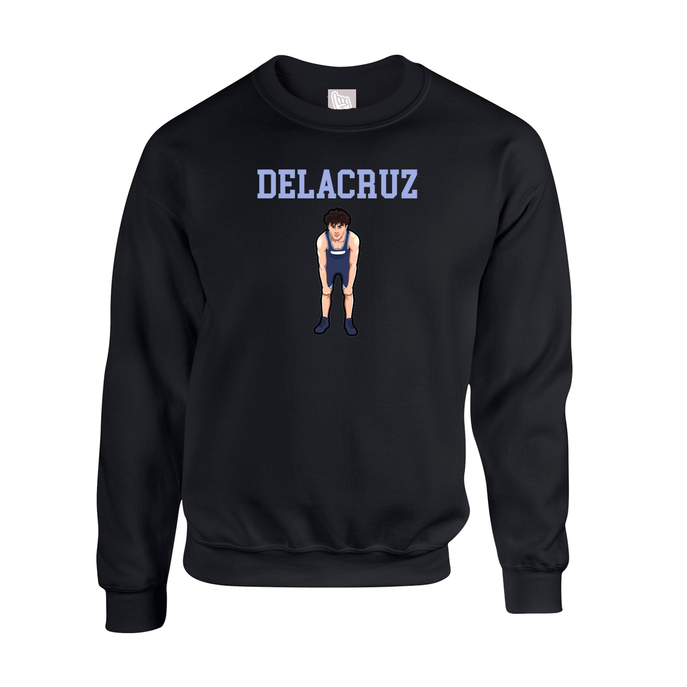 Fleece Crew — Shirsey in Black