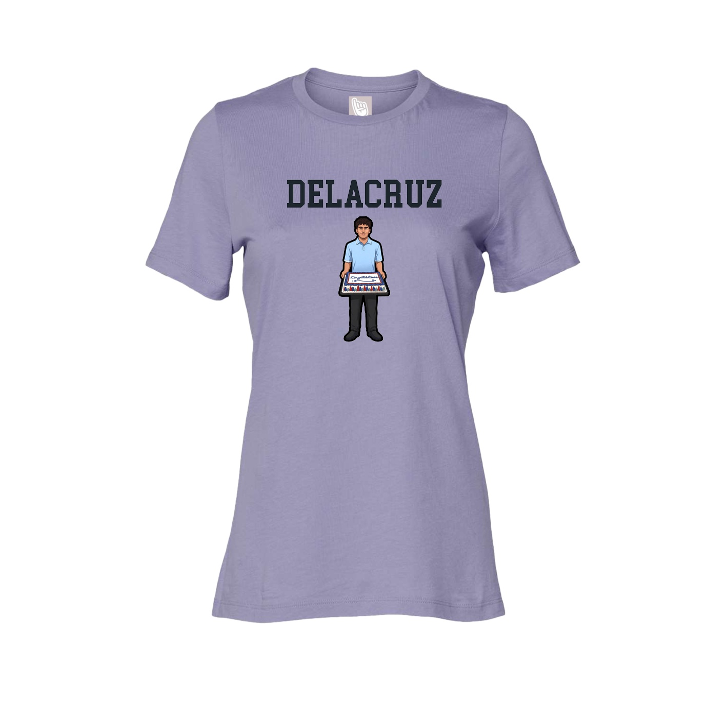 Fitted Women's Tee — Shirsey in Purple
