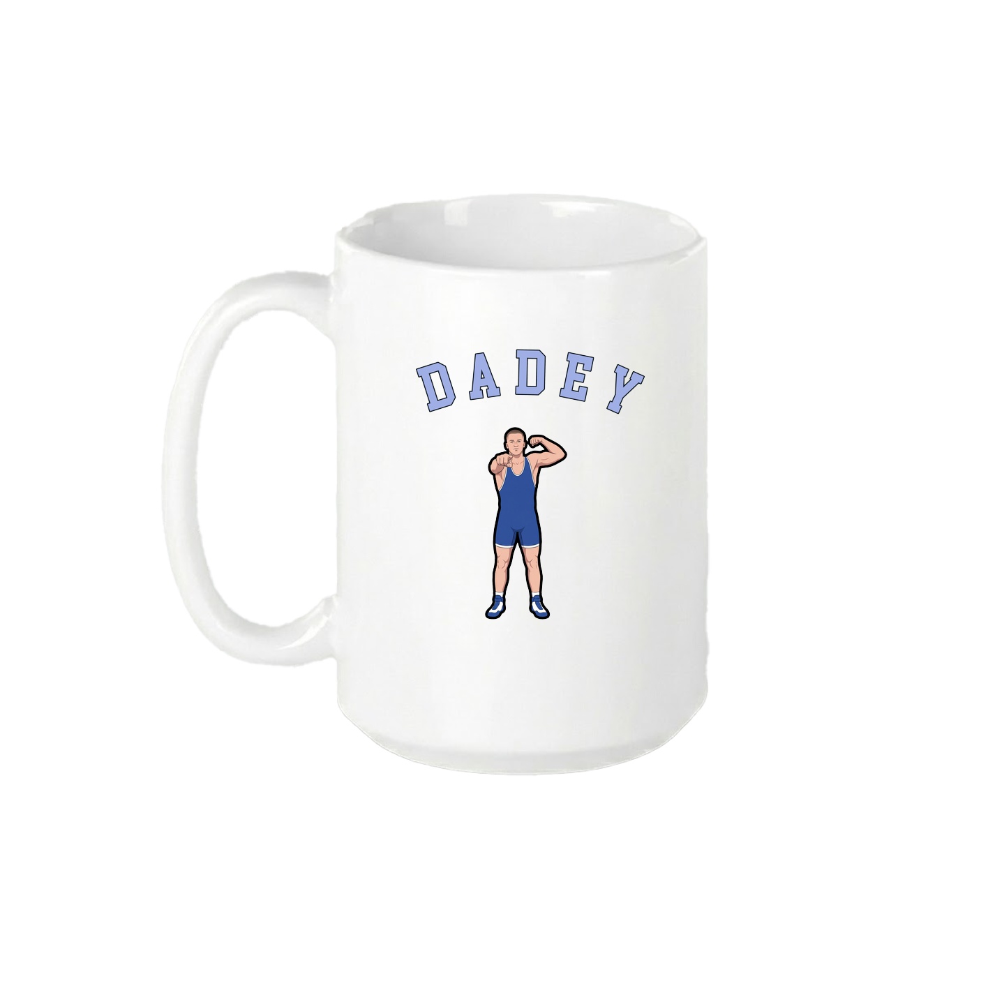 15oz Coffee Mug — Shirsey Arch in White