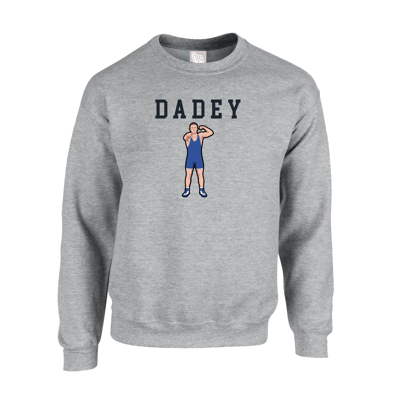 Fleece Crew — Shirsey in Grey