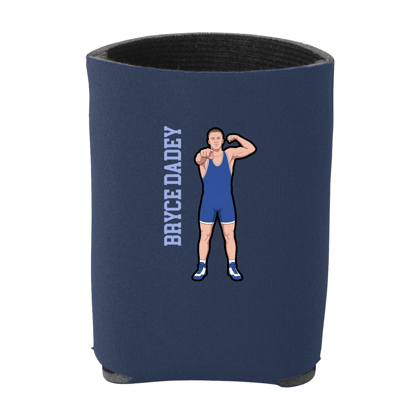 Can Holder — Name Vertical in Navy