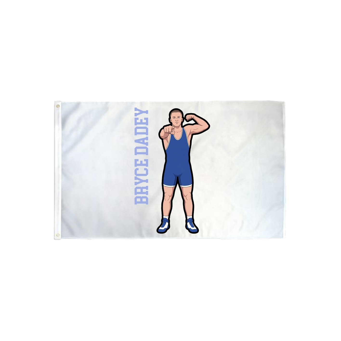 3x5 Flag — Name Vertical in Classic
