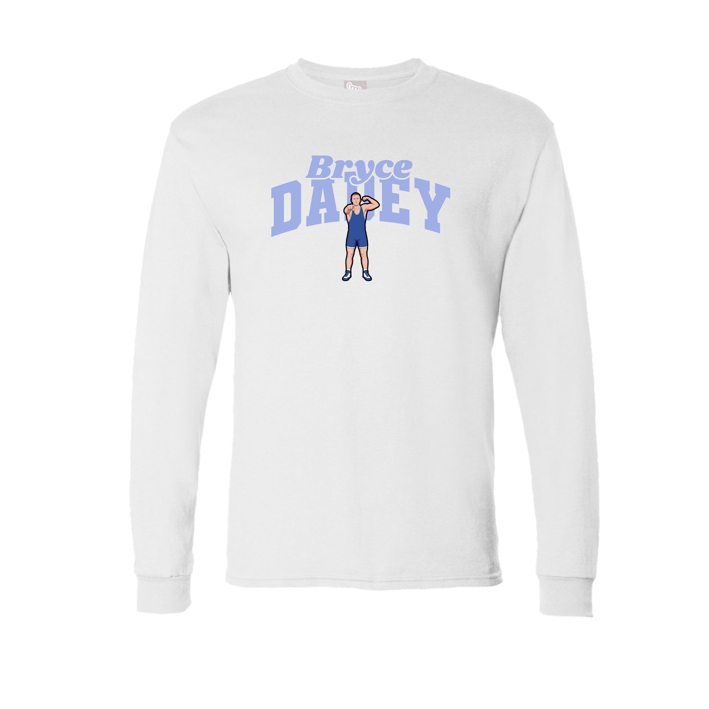 Long Sleeve Tee — Signature Arch in White