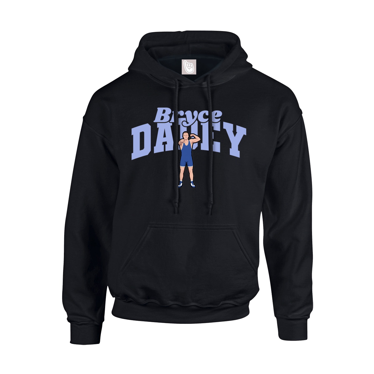 Hoodie — Signature Arch in Black