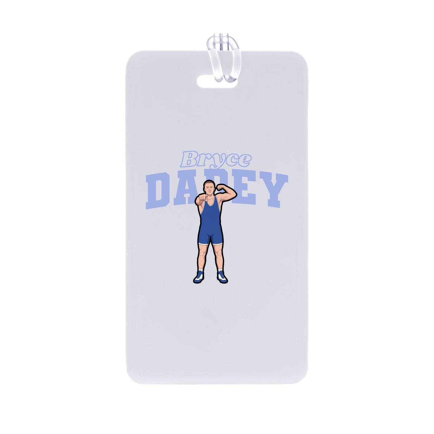 Bag Tag — Name Arch in Classic