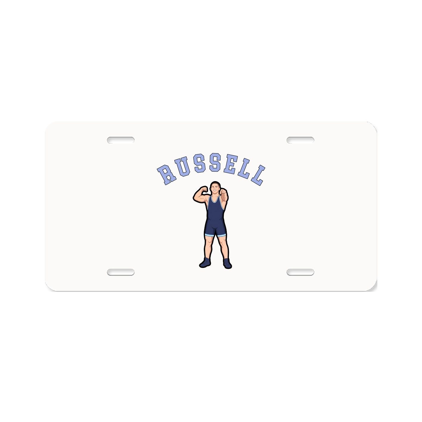 License Plate — Shirsey Arch in Classic
