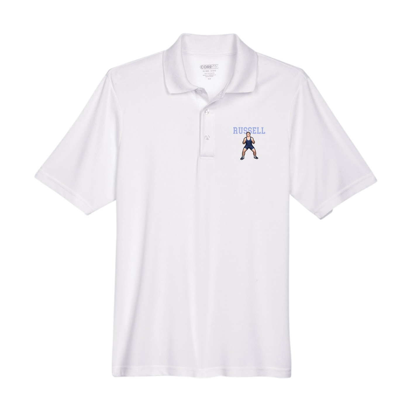 Performance Polo — Shirsey in White