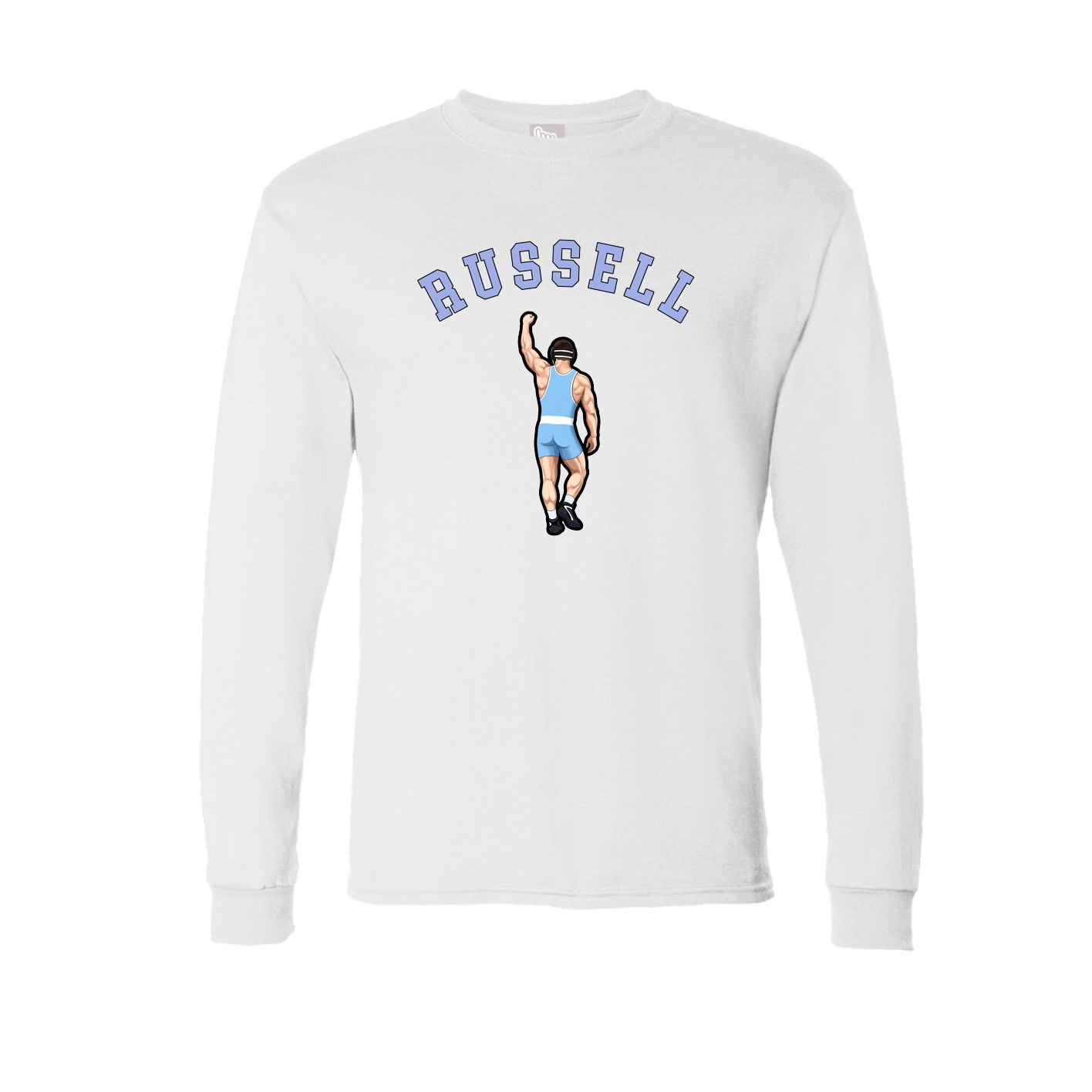 Long Sleeve Tee — Shirsey Arch in White