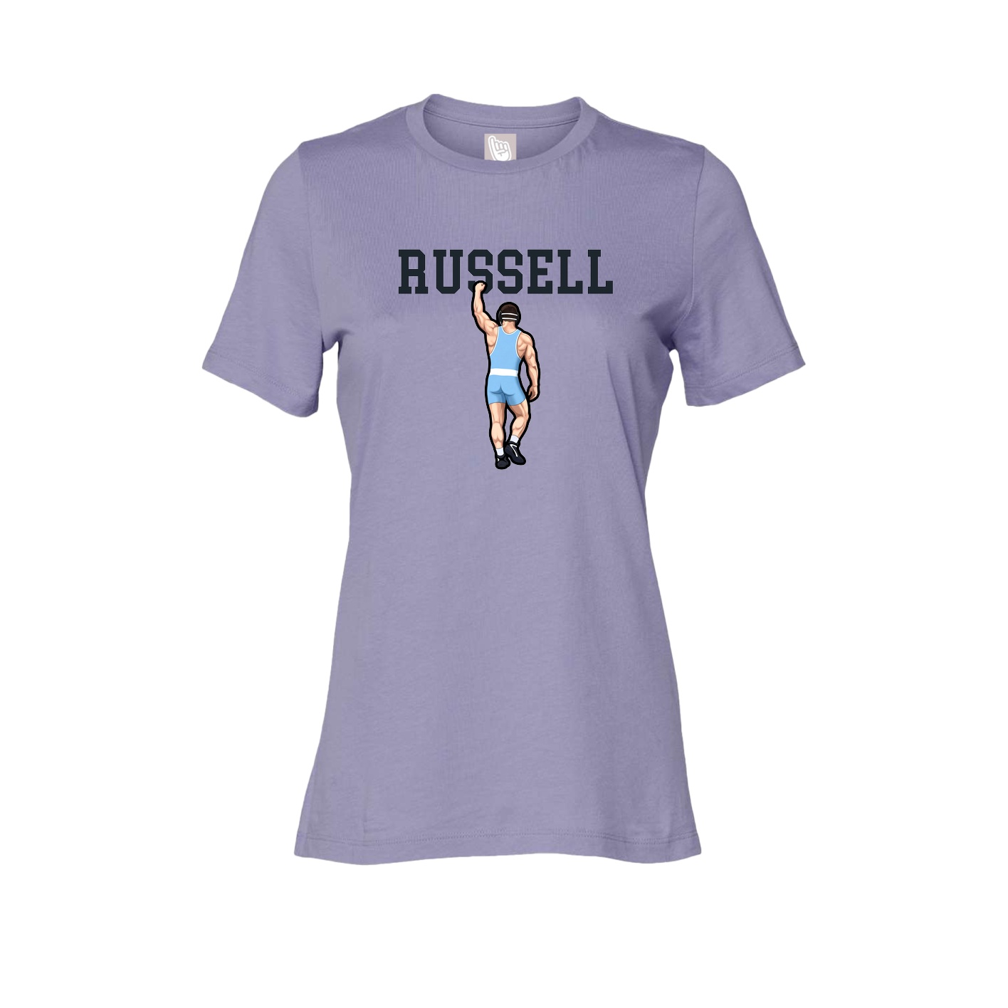 Fitted Women's Tee — Shirsey in Purple