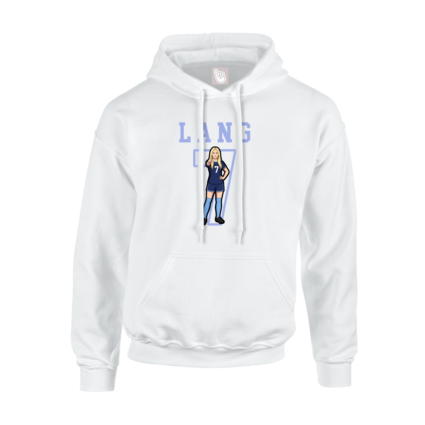 Youth Hoodie — Shirsey in White