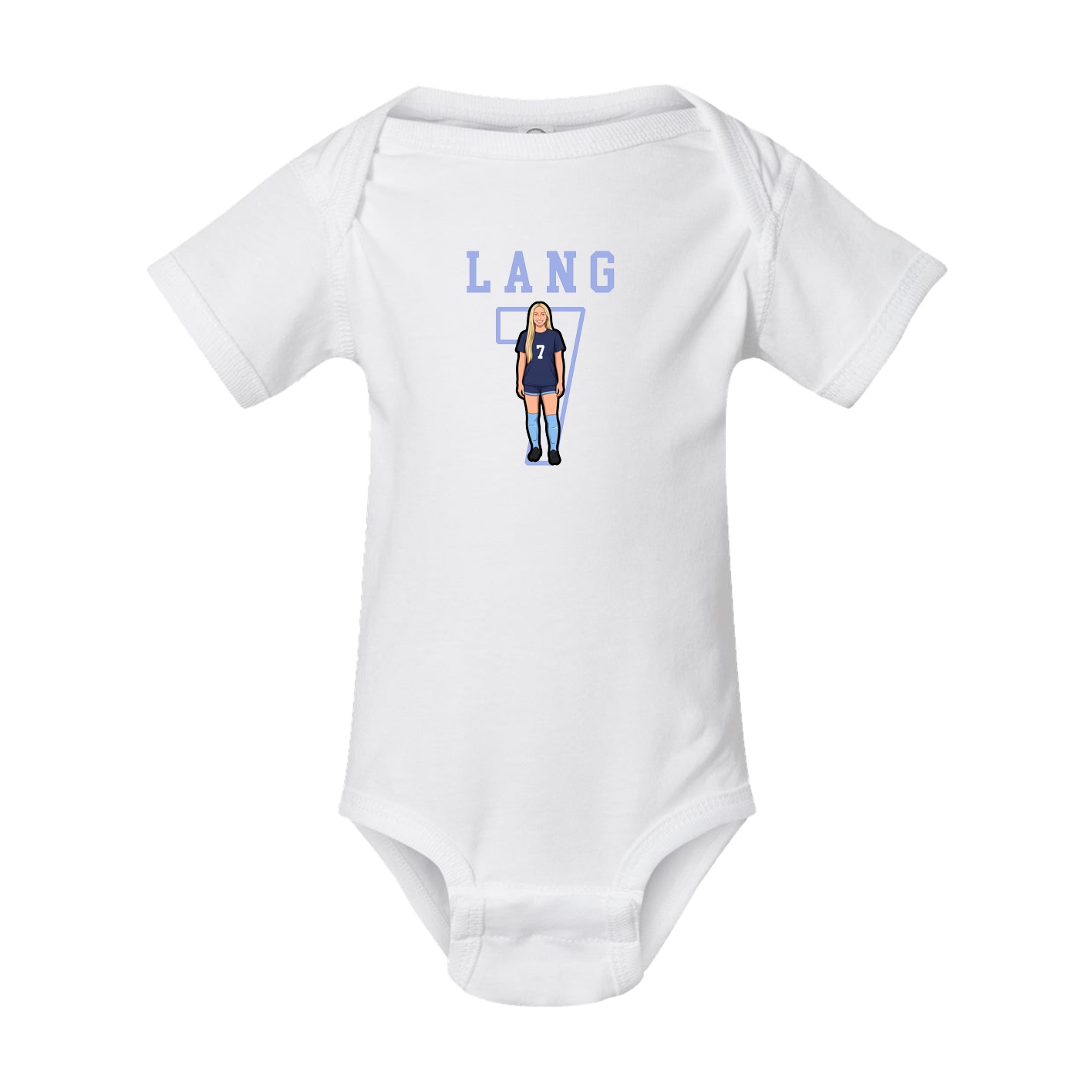 Baby Onesie — Shirsey in White