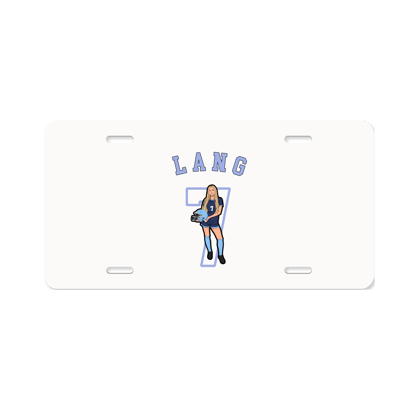 License Plate — Shirsey Arch in Classic