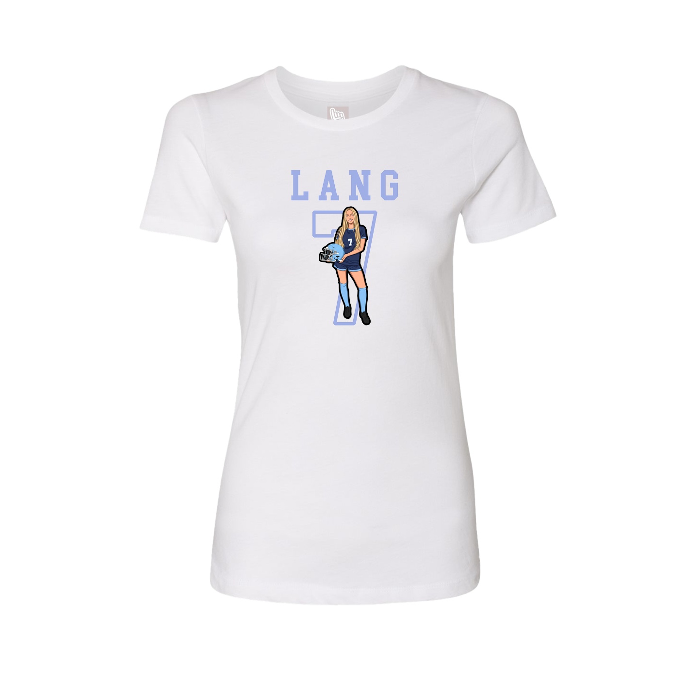 Fitted Women's Tee — Shirsey in White