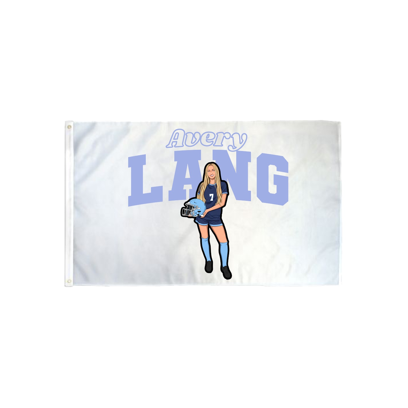 3x5 Flag — Name Arch in Classic