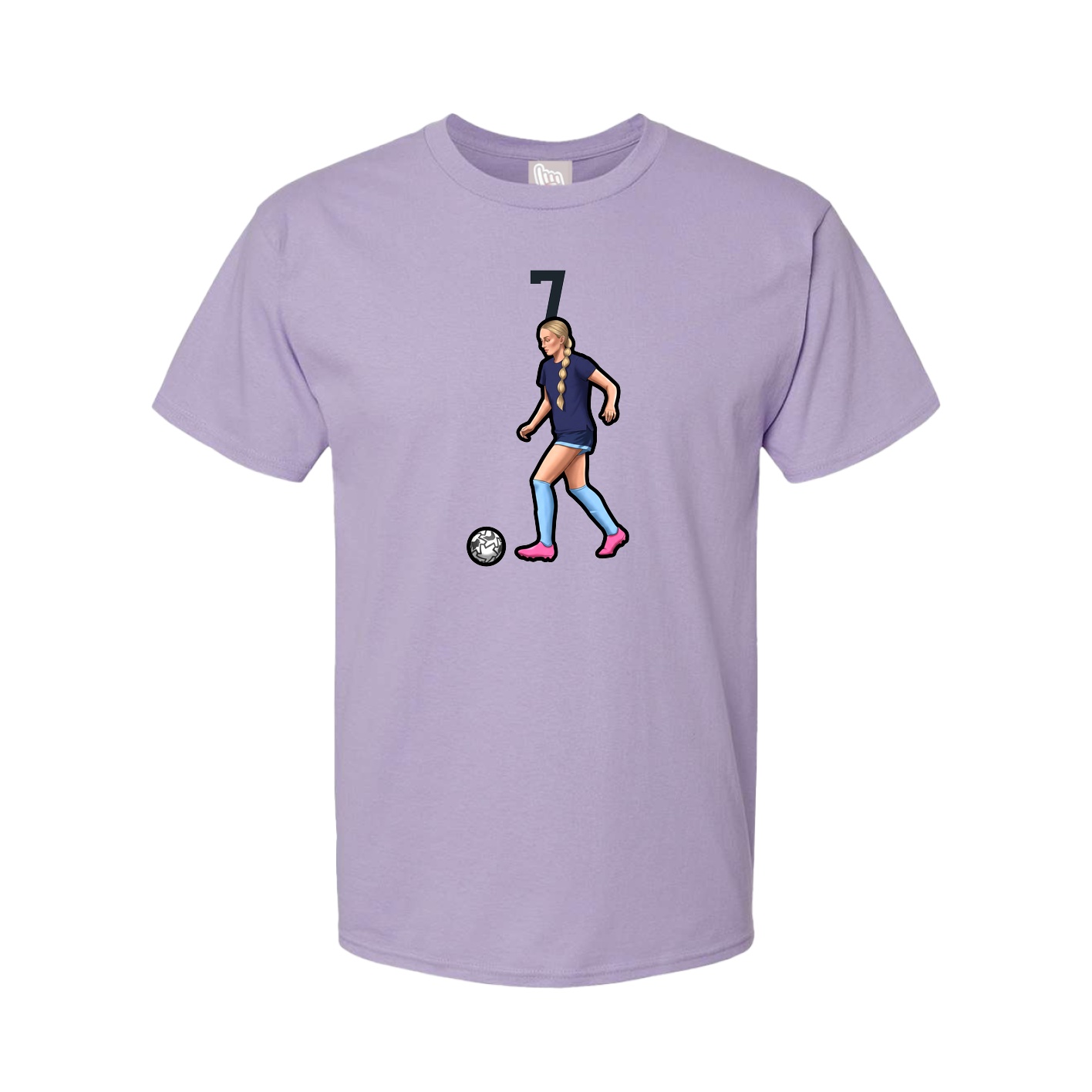 Tee — Number Top in Purple