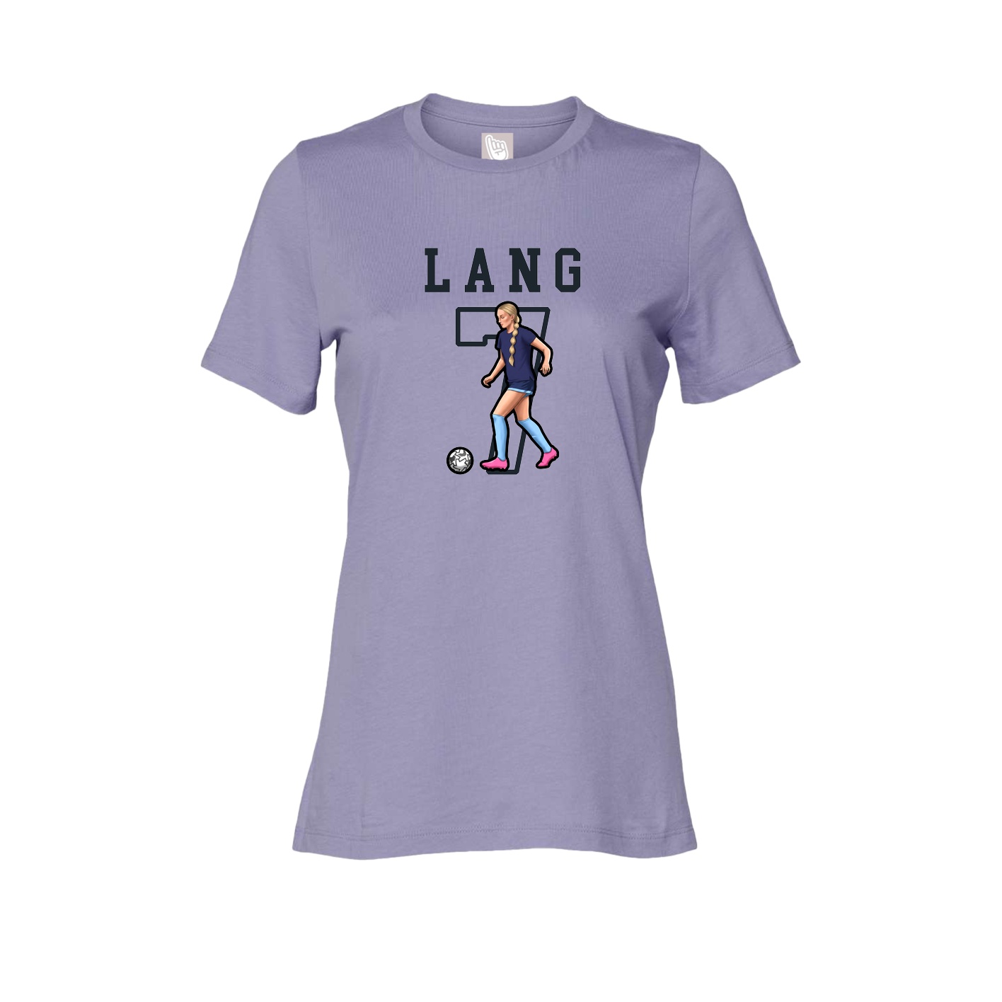 Fitted Women's Tee — Shirsey in Purple