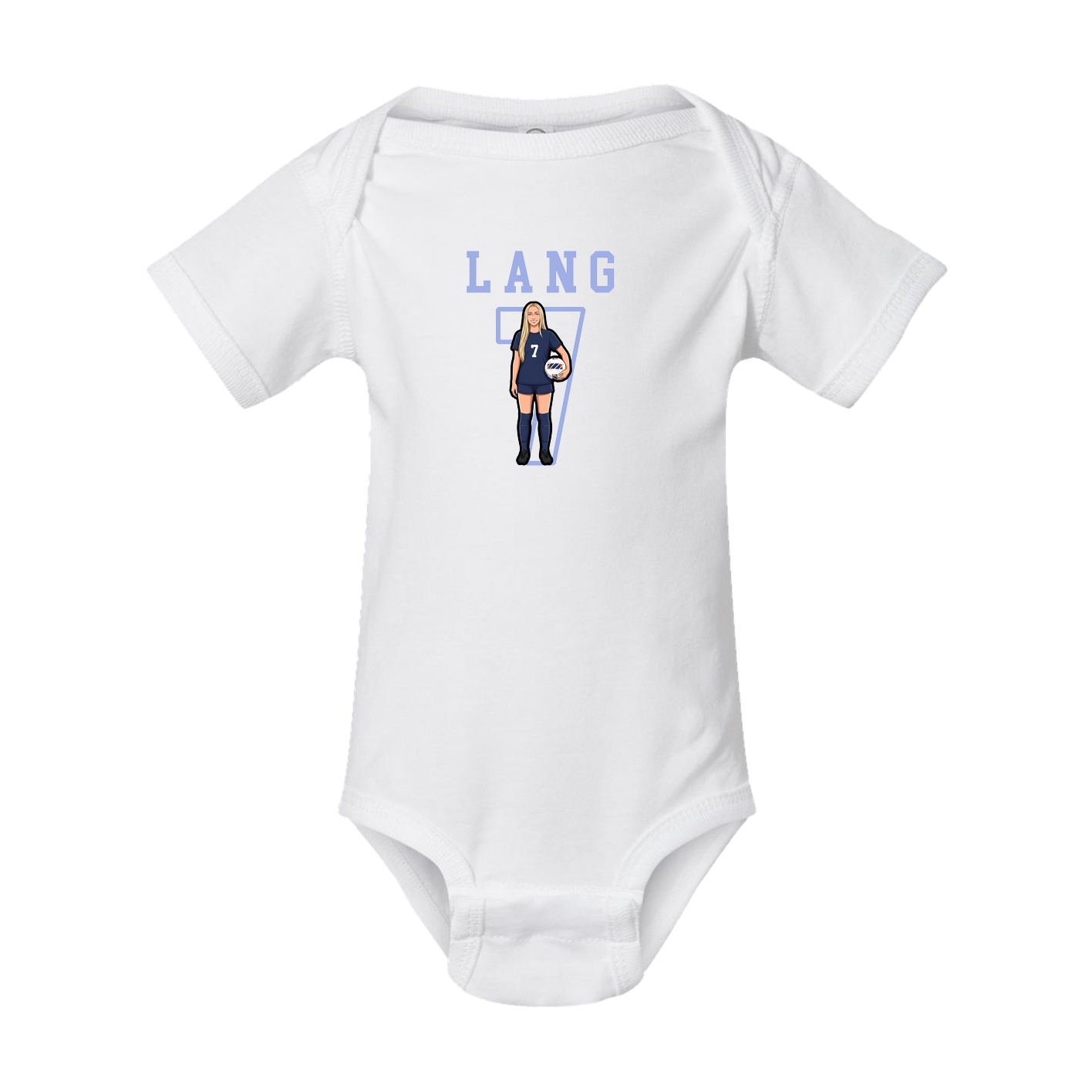 Baby Onesie — Shirsey in White