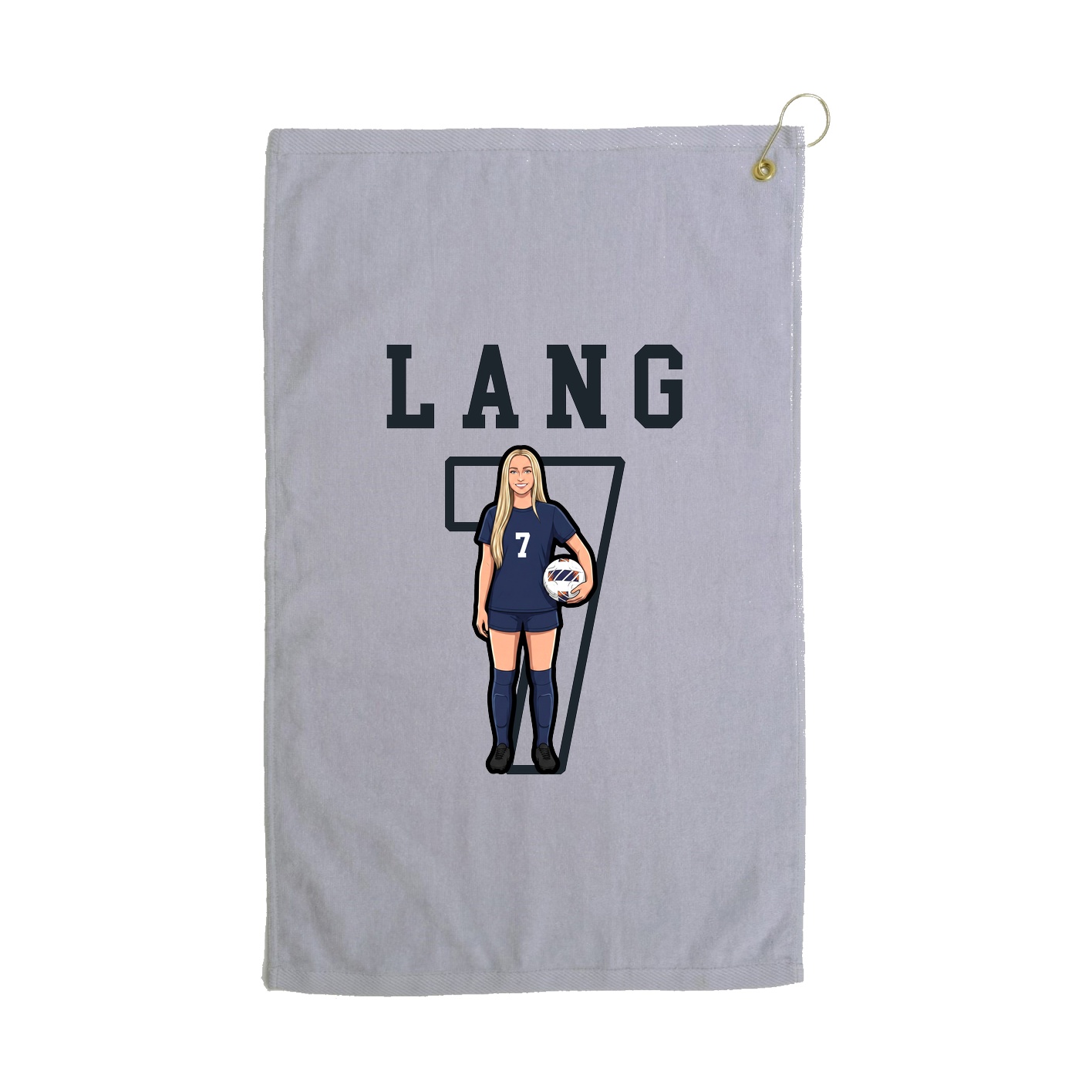 Golf Towel — Shirsey in Grey
