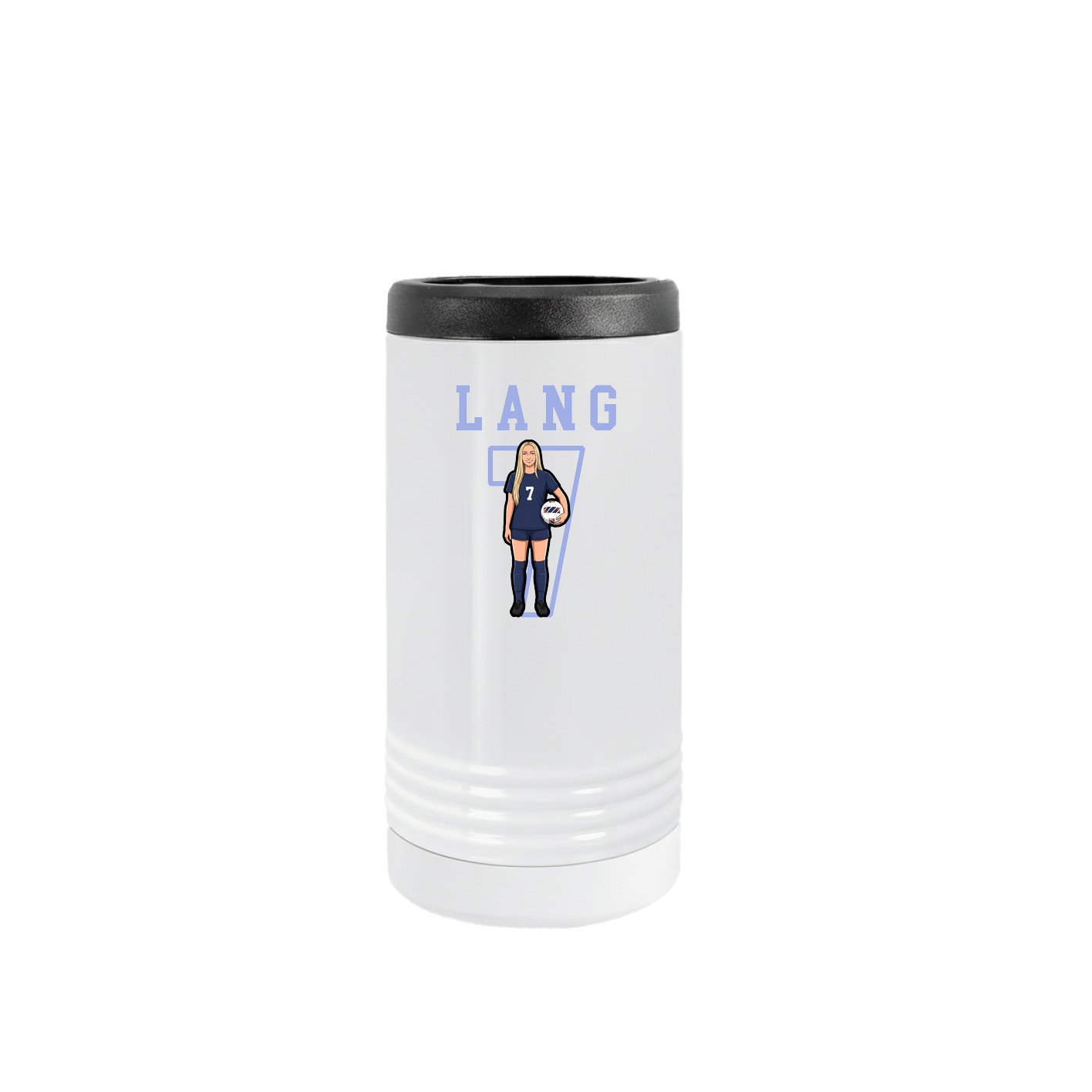 Slim Beverage Holder — Shirsey in White