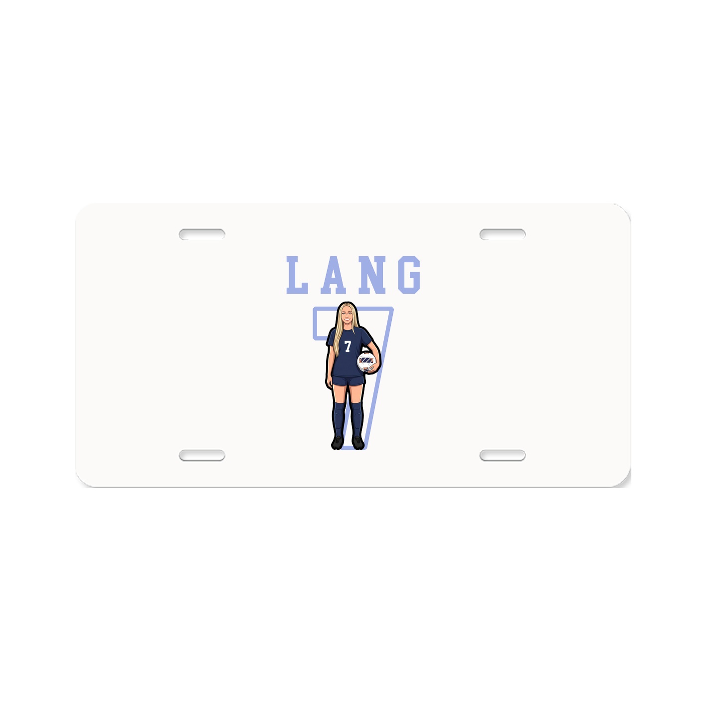 License Plate — Shirsey in Classic