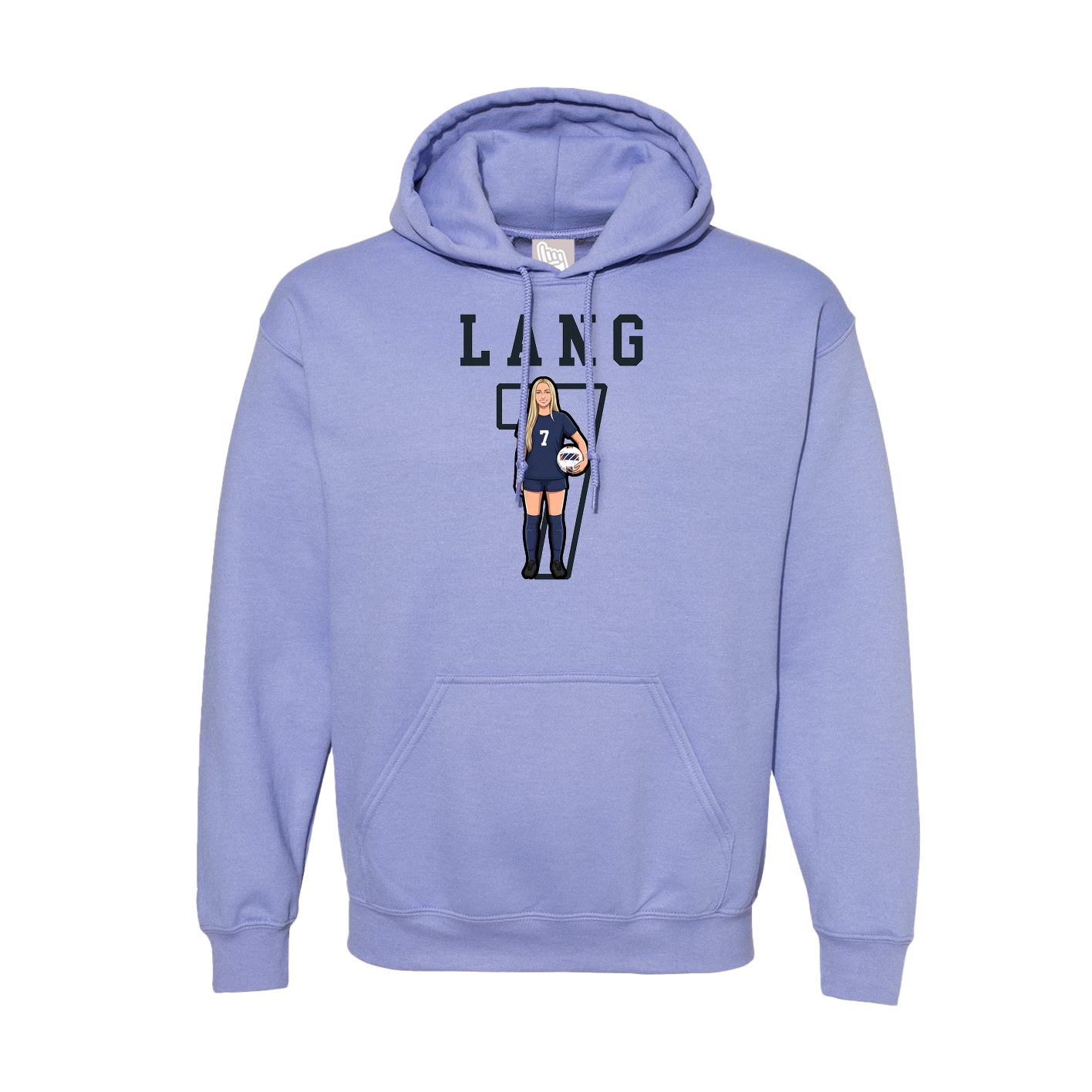 Hoodie — Shirsey in Purple