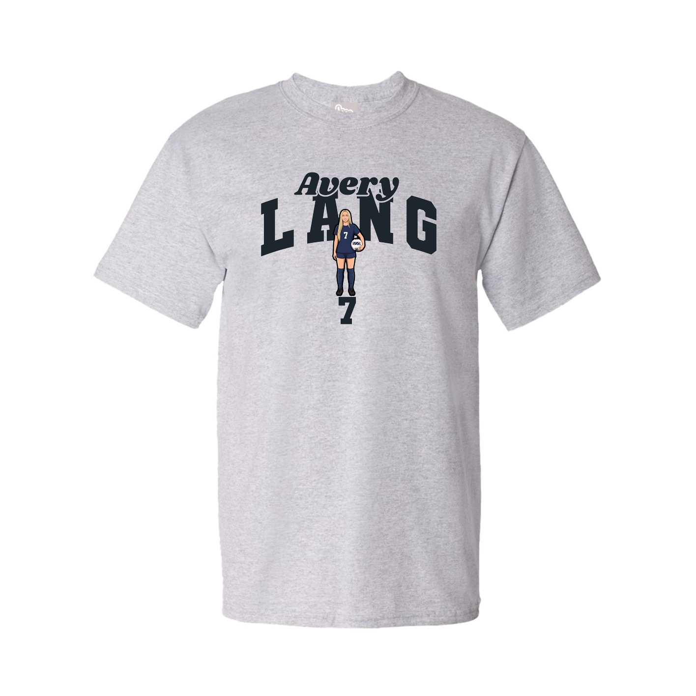 Youth Tee — Signature Arch in Grey