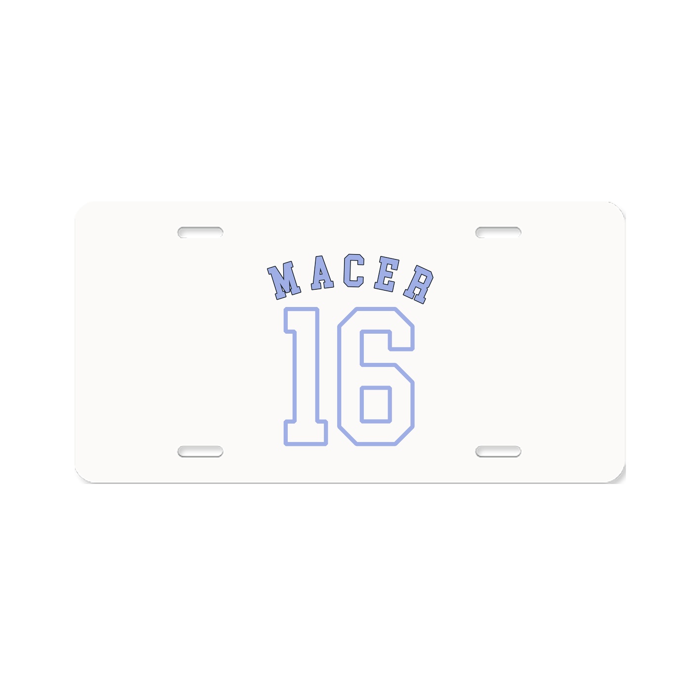 License Plate — Shirsey Arch in Classic