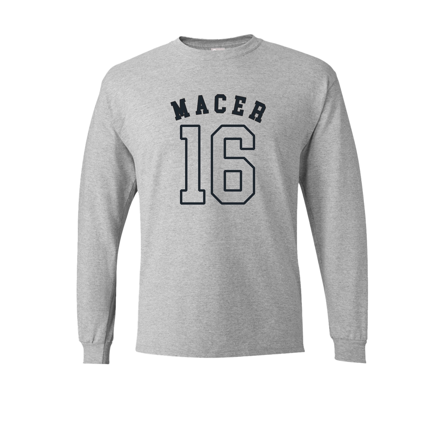 Long Sleeve Tee — Shirsey Arch in Grey