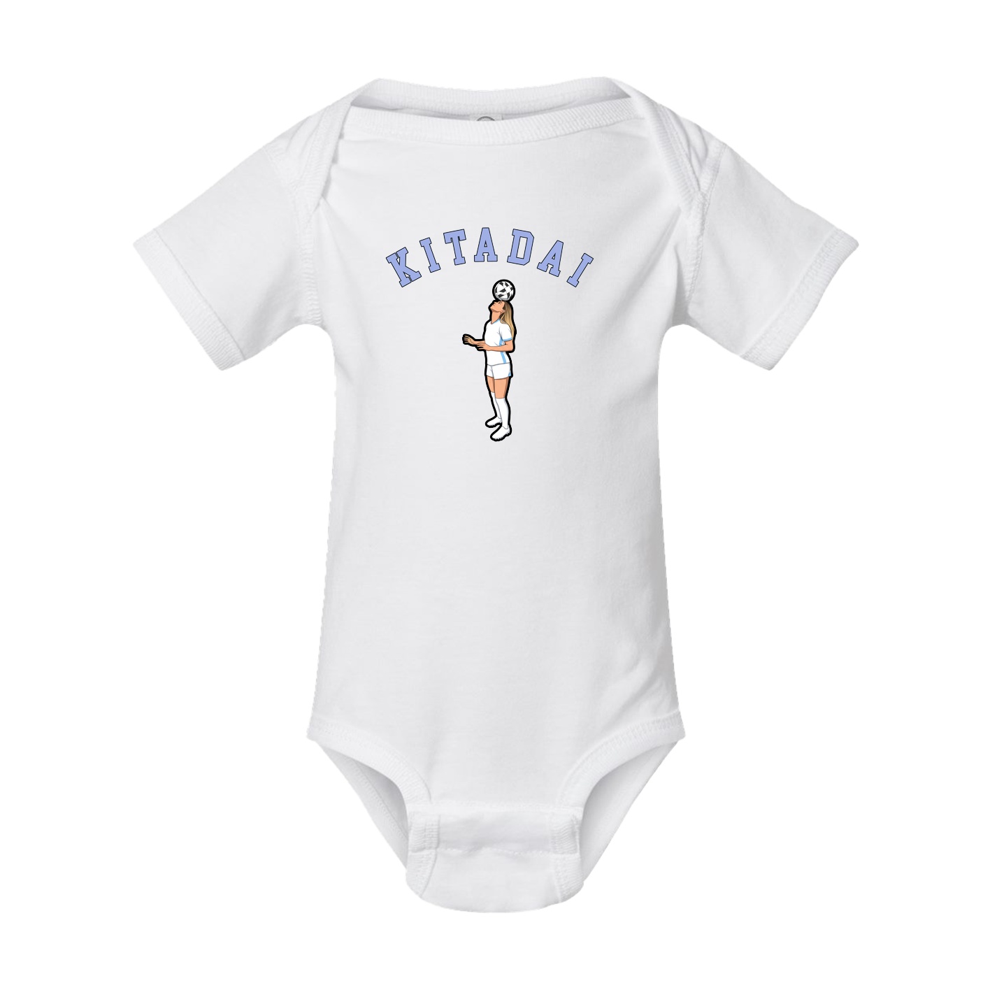 Baby Onesie — Shirsey Arch in White