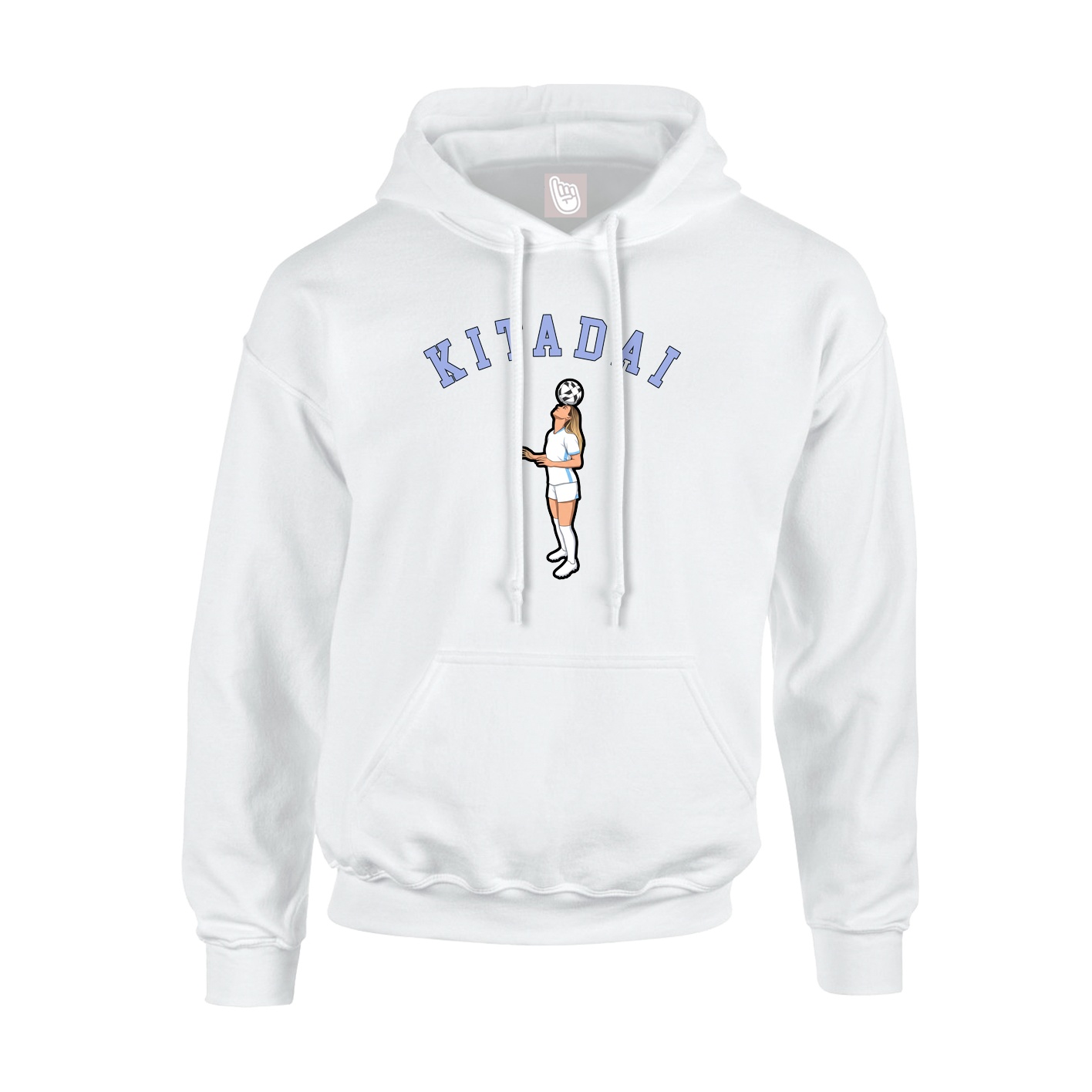 Youth Hoodie — Shirsey Arch in White