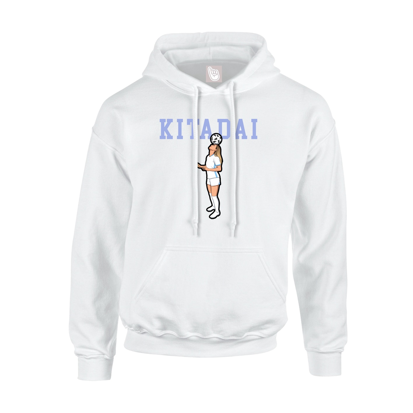 Hoodie — Shirsey in White