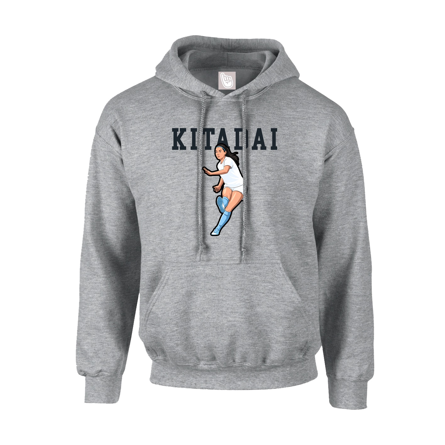Hoodie — Shirsey in Grey