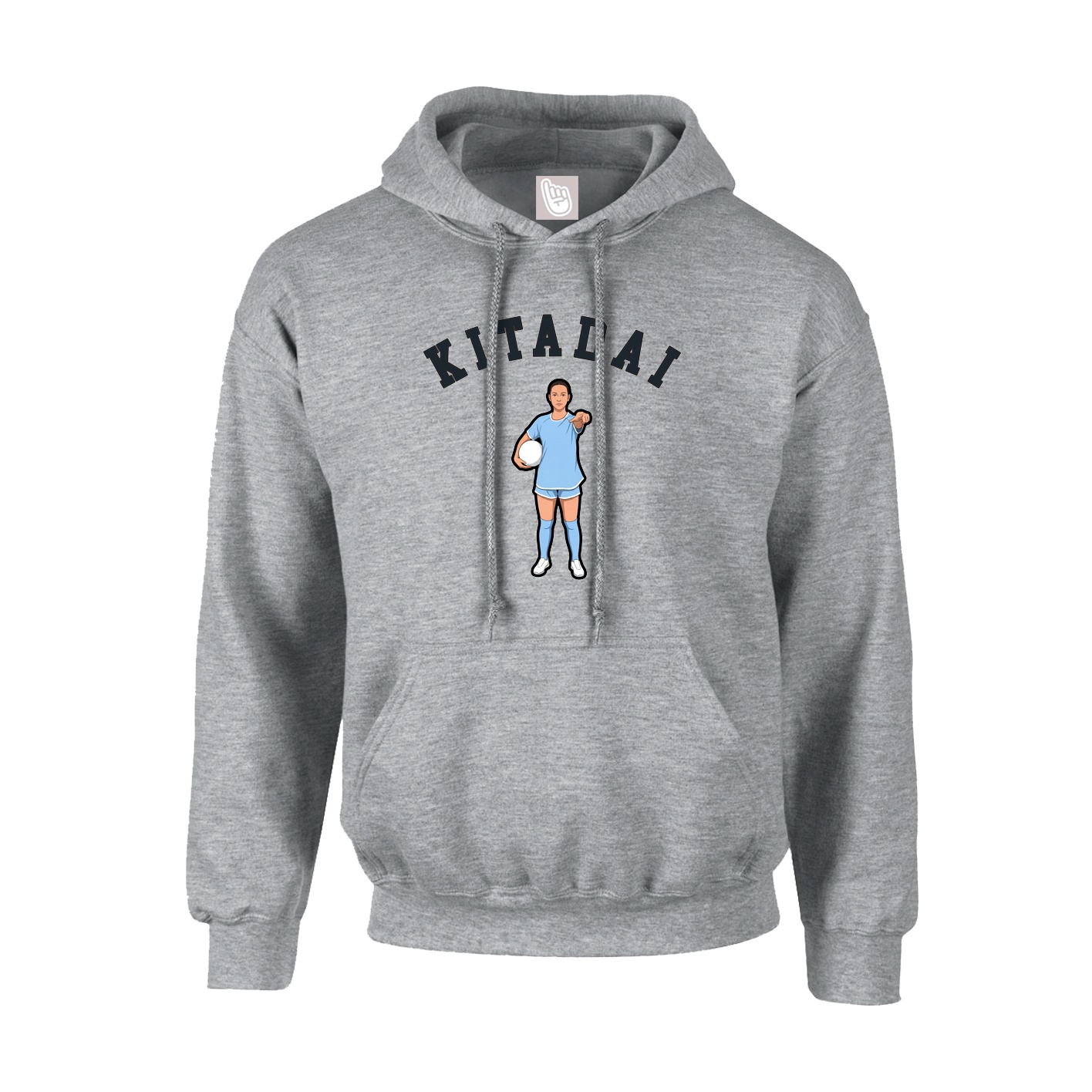 Youth Hoodie — Shirsey Arch in Grey