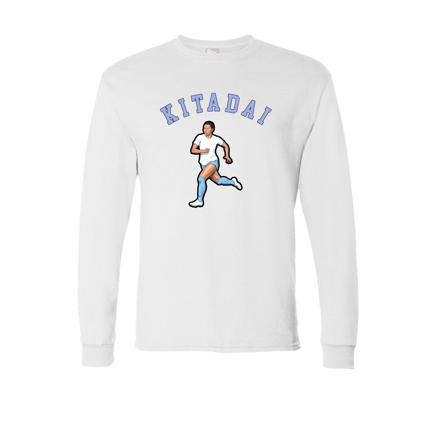 Long Sleeve Tee — Shirsey Arch in White