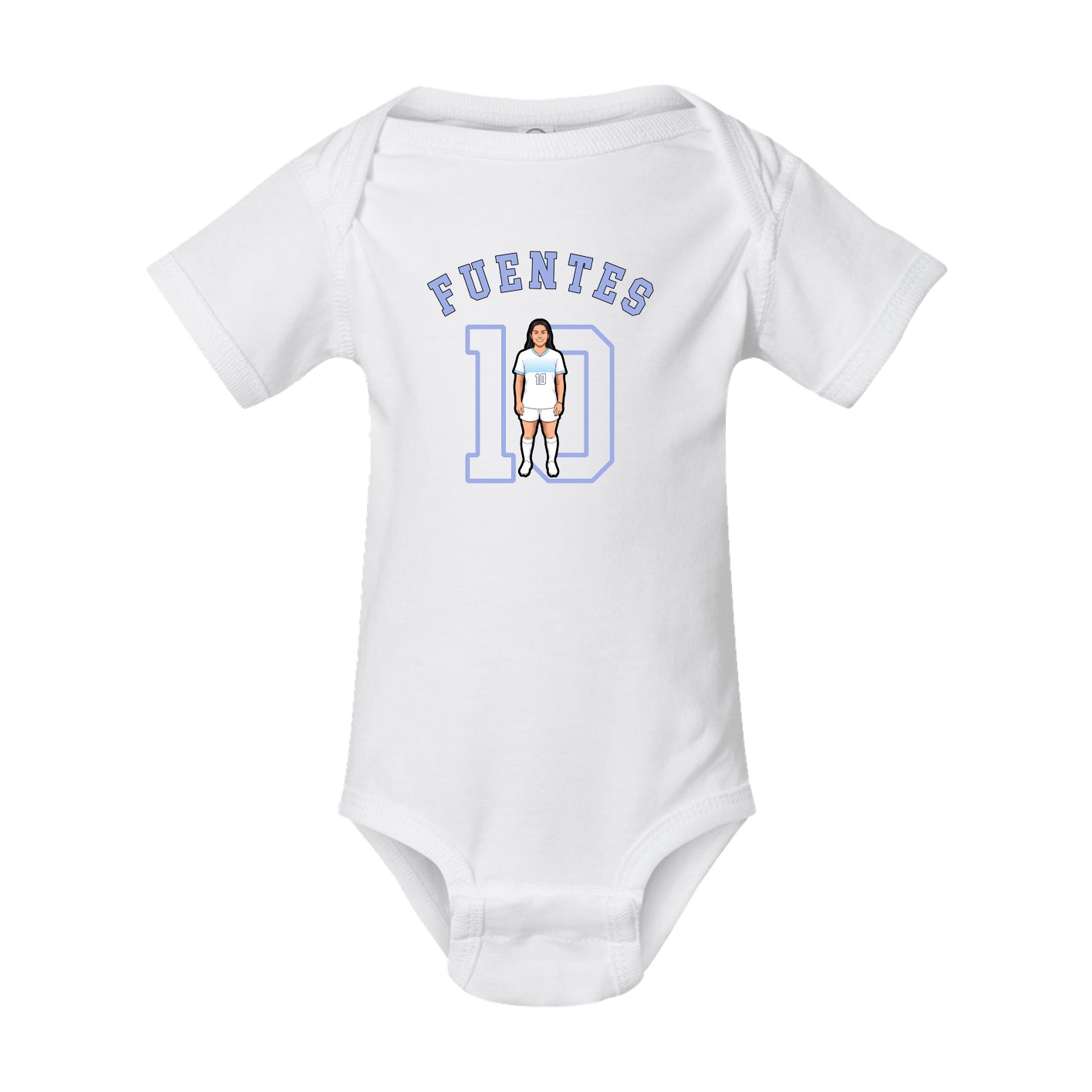 Baby Onesie — Shirsey Arch in White