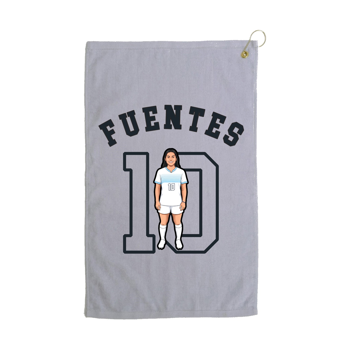 Golf Towel — Shirsey Arch in Grey