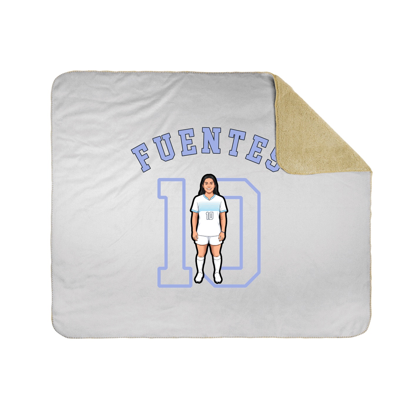 Throw Blanket — Shirsey Arch in White