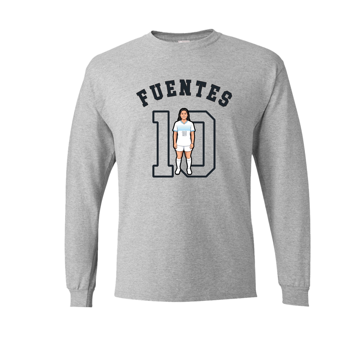 Long Sleeve Tee — Shirsey Arch in Grey