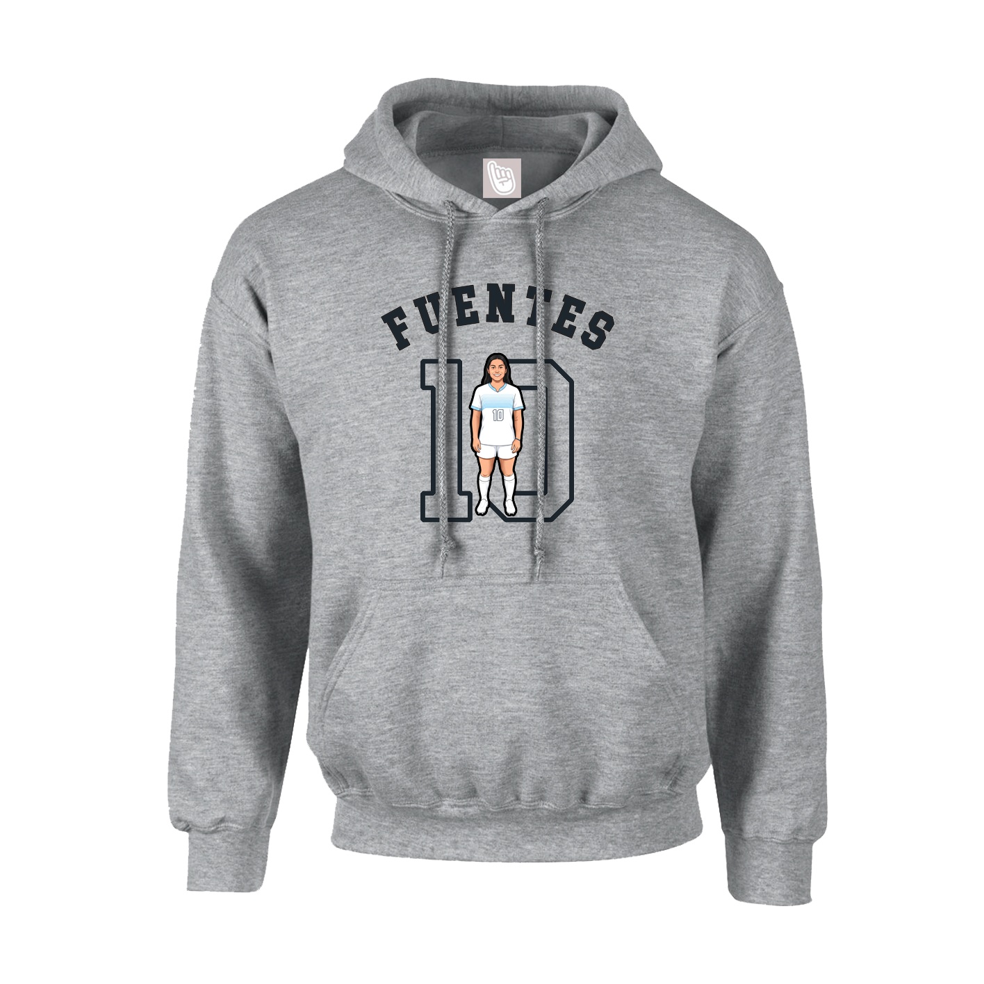 Youth Hoodie — Shirsey Arch in Grey