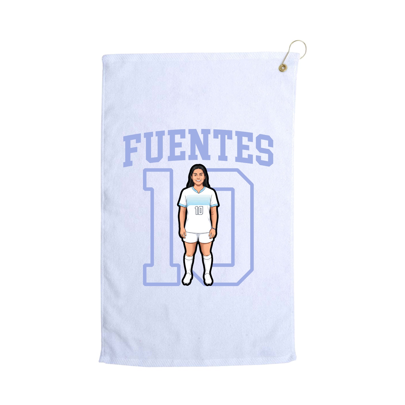 Golf Towel — Shirsey in White