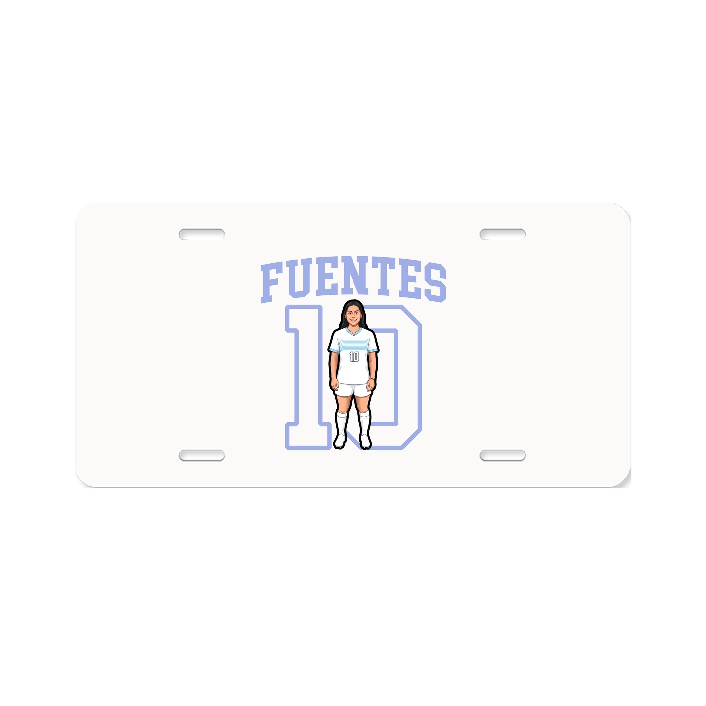 Aluminum License Plate