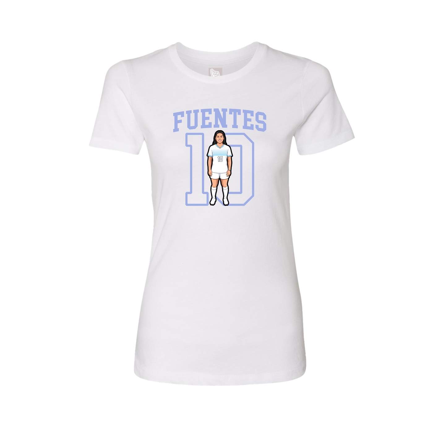 Fitted Women's Tee — Shirsey in White