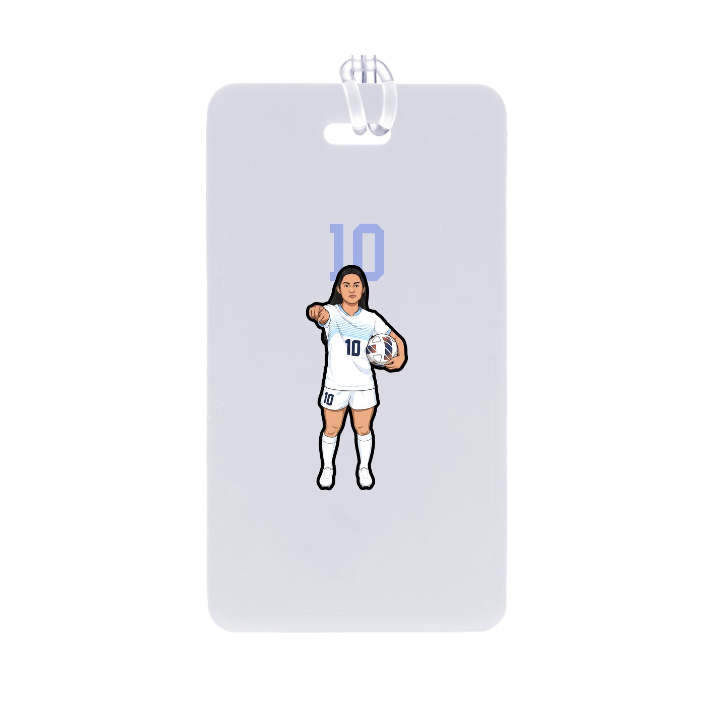 Bag Tag — Number Top in Classic