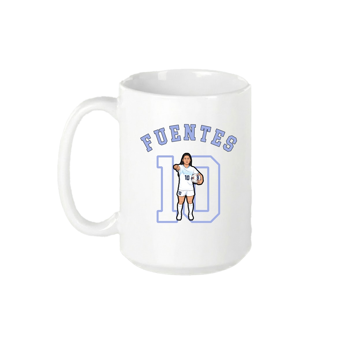 15oz Coffee Mug — Shirsey Arch in White