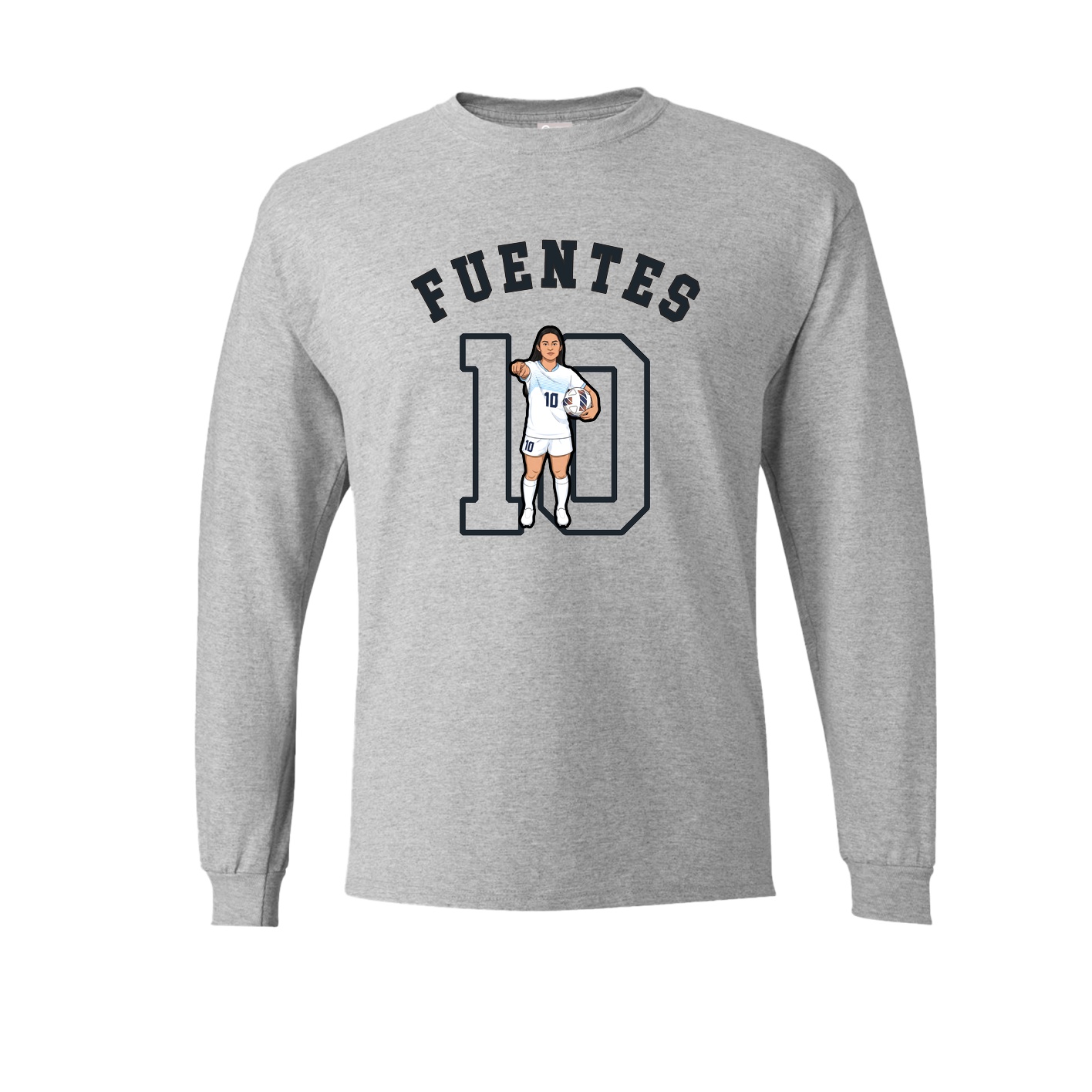 Long Sleeve Tee — Shirsey Arch in Grey